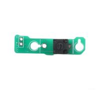 Panneau de boutons de rechange pour souris Logitech Master3S - Panneau latéral en plastique ABS vert - Clic silencieux - 3 x 2 x 1 cm