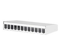 Panneau de brassage 12 ports Metz Connect 130861-1202-E non équipé 1 UH