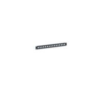 Panneau de brassage 16 ports Keystone 1U I-KS PP-16-BK