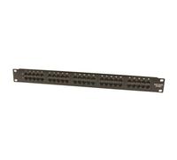 Panneau de brassage 19"" 1 U 50 ports Cat. 3