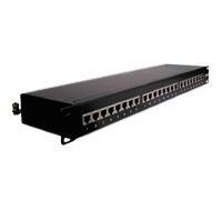 Panneau de brassage 19 1U 16 ports CAT6 STP