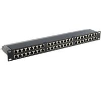 KONEKTIKPC Panneau de brassage RJ45 48 ports Cat6 STP 1U – Intérieur