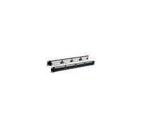 Panneau de brassage 1U rack 19 UTP 24x RJ45 Cat5e, noir 37584.1