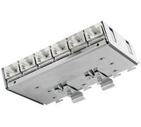 Panneau de brassage 6 ports Telegärtner 100006992 CAT 6a 3 UH