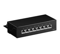 Panneau de Brassage Cat 6, blindé, 8 Ports