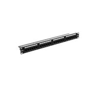 Panneau de brassage complet 19 pouces 24x RJ45 U/UTP DN-91524U