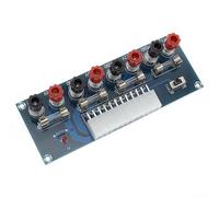 Panneau de brassage d'alimentation ATX XHM229 avec connecteur 24 broches, sorties quatre tensions, protection fusible et interrupteur pour applications de bureau