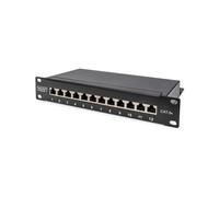 Panneau de brassage Digitus DN-91612S-EA 12 ports CAT 6a 1 UH 1 pc(s) | CABLE - ADAPTATEUR RESEAU - TELEPHONIE