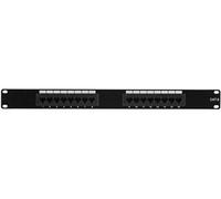 KOMELEC Panneau de brassage ethernet rj45 16 ports 19' 1u cat6 non blindé G