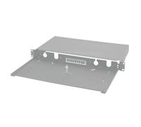 Panneau de brassage LogiLink FB0001G 1U rack 19 pouces en acier gris 480x243x44mm pour baies de brassage
