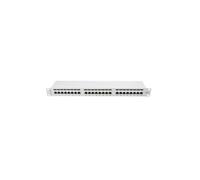 Panneau de brassage RACK 19 cat.6 24p FTP 1U gris PPS6-1024-S