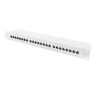 Panneau de brassage RJ45 24 ports CAT6a STP 1U