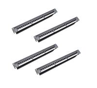 Panneau de brassage RJ45 CAT6 24 ports 48 cm 1U pour armoire rack