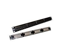 Panneau de brassage UTP cat.5e 24 ports LSA 1U PK003