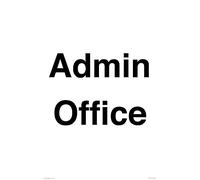 Panneau de bureau d'administration - 400 x 600 mm - A2P