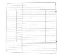 Panneau de Cage à Chat Modulable Porte, 35,5x35x0,5cm | Maille Dense en Fer Blanc, Réparation Rapide, Extension D’Enclos, pour Refuges, Éleveurs, Cochons