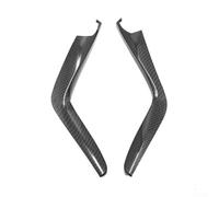 Panneau de changement de vitesse ABS pour centre 2 pièces en fibre de carbone Civic Décoration intérieure Moulage pour Civic 20142019 Gouvernail gauche Console Gear (fibre de carbone)