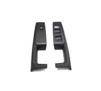 Panneau De Changement De Vitesse Pour Console Centrale Avant Et Arrière Contrôle Climatique Compatible Avec Golf MK5 Jetta 5 Rabbit 1K0858065 2004-2008 Accoudoir intérieur voiture(Black front)