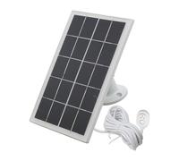 Panneau de charge solaire 10 W 5 V pour Arlo Pro 5S/4/3 pour Ultra 2 résistant aux intempéries IP65 monocristallin avec câble de 2,9 m et support réglable pour alimentation continue de caméra de