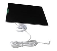 Panneau de charge solaire, chargeur de batterie solaire de 50 W pour caméras de sécurité | Générateur imperméable à économie d'énergie, batterie externe de poids léger pour caméras de sécurité et