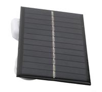Panneau de charge solaire extérieur 3 W 6 V avec sortie USB pour solutions d'alimentation portables, compatible avec les petits moteurs à courant continu, les jouets solaires et les lampes solaires de