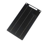 Panneau de charge solaire flexible 100 W, portable, 34 x 18 x 2 cm, chargeur solaire étanche, panneau de charge extérieur, pliable, pour les excursions à la plage ou les aventures en plein air