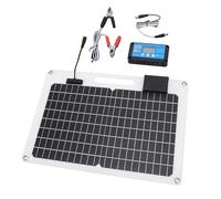 Panneau de charge solaire haute efficacité - Double tension - 12 V 24 V - Chargeur solaire USB pour voiture
