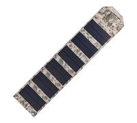 Panneau de charge solaire pliable léger 10 W 12 W 14 W Motif camouflage Compatible avec appareils électroniques Smartphones Panneau solaire pliable