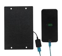 Panneau de charge solaire portable - dispositif de chargeur de téléphone, source d'énergie compacte alimentée par USB | Chargeur de secours léger pour la randonnée en camping en plein air, tablette