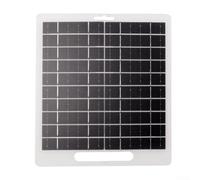 Panneau de charge solaire USB flexible 5 V 6 W-10 W avec matériau IP67 et voyant lumineux pour une utilisation mobile en extérieur (5-12 V 10 W)