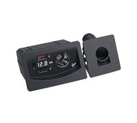 Panneau de chargeur de batterie de voiture USB 15 W à charge rapide compatible avec les séries Q5 A4L B8 Haute universalité Plastique noir et métaux