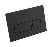 Panneau de chasse d'eau dissimulé pour Geberit UP300 JP320, couvercle de rechange pour montage mural, design moderne pour une installation facile, blanc (blanc)