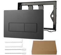 Panneau de chasse d'eau pour WC, panneau de remplacement à double commande,pièces de remplacement pour réservoir,Compatible avec les panneaux de chasse Geberit Sigma 01/20/30/50 et UP 300/320