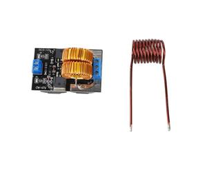 Panneau de Chauffage par Induction ZVS d'entrée DC5 à 12 V, Circuit imprimé Fini de Pilote de Chauffage Flyback 120 W, Module de Bobine d'allumage pour échelle de Bobine de