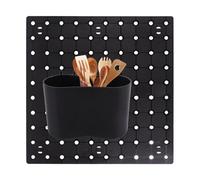 Panneau de cheville mural, panneau mural PEG Board Organizer Board - Rangement de stockage d'espace, affichage d'outils modulaires pour magasins de garage en L