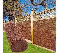 Panneau de clôture décoratif en bambou pour jardin, imperméable, respirant, bordure de terrasse, barrière de balcon - Taille : 145 x 800 cm