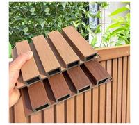 Panneau de clôture d'extérieur autonome - Panneau de clôture en bois et plastique composite pour une meilleure intimité dans les portails et balcons