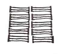 Panneau de clôture pour maquette ferroviaire 5 styles (marron C)
