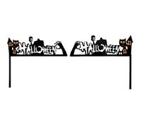 Panneau de coin de porte d'Halloween - panneau de cadre de porte d'angle d'Halloween, décoration murale de panneau d'angle pour porte adhésive | autocollant mural avec Decorazion