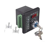 Panneau de commande de générateur DC10G - Module de démarrage manuel avec affichage LED pour surveillance du moteur - Entrée CC 8-33 V (DC10G)