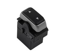 Panneau de commande de lève-vitre Interrupteur de vitre électrique principal pour voiture 5W1Z-14529-BA pour Lincoln Town 2003-2009 4W1Z-14529-AA 901326 remplacement(1pcs button)