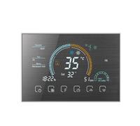 Panneau De Commande Du Thermostat De Climatisation Centrale Thermostat D'air Programmable Wi-Fi For Interrupteur De Chauffage Et De Refroidissement(1pcs,4P WIFI)