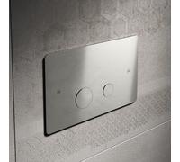 Panneau de commande Hotbath Archie compatible avec Geberit UP320 inox ARA320IX