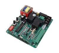 Panneau de commande moteur à portail coulissant 220 V avec affichage LED anti-interférence, interface de commutateur externe, carte de contrôle du moteur de porte, protection du temps pour voiture