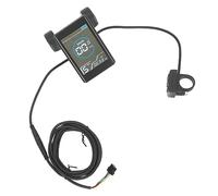 Panneau de Commande Multifonctionnel d'affichage à Cristaux Liquides de Vélo électrique avec écran Couleur pour la Modification de Scooter et de Vélo Support de Guidon Universel de 2,2 Cm