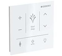 Cache pour Plaque de Commande Geberit AquaClean Pour WC Japonais Sela Blanc 147041SI1