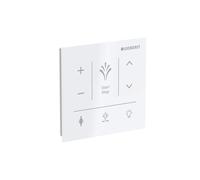 Cache pour Plaque de Commande Geberit AquaClean Pour WC Japonais Sela Blanc 147041SI1