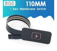 Panneau de commande pour clavier, 110MM, 1 touche, interrupteur à Membrane, Ultra mince