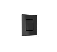 Panneau de commande QeramiQ Push Glass Thin - pour Grohe Skate - 2 boutons - noir SW1239435