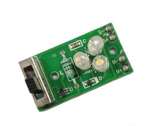 Panneau de commande solaire de 1,2 V | Circuit imprimé en fibre de verre avec interrupteur pour LED blanche colorée | Compatible avec les pots | Pelouse | Mur | Pilier | Corde